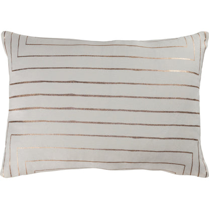 Crescent Pillow - 23760 by Surya. Made from 100% cotton in a modern style.