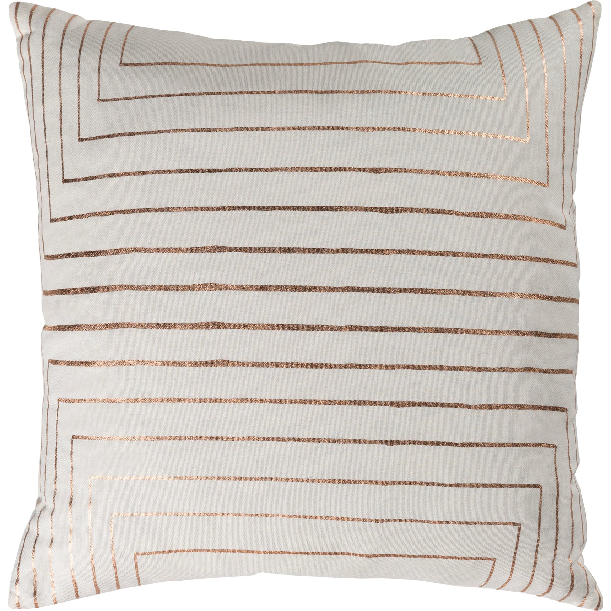 Crescent Pillow - 23760 by Surya. Made from front: 100% cotton, back: 100% cotton in a modern style.