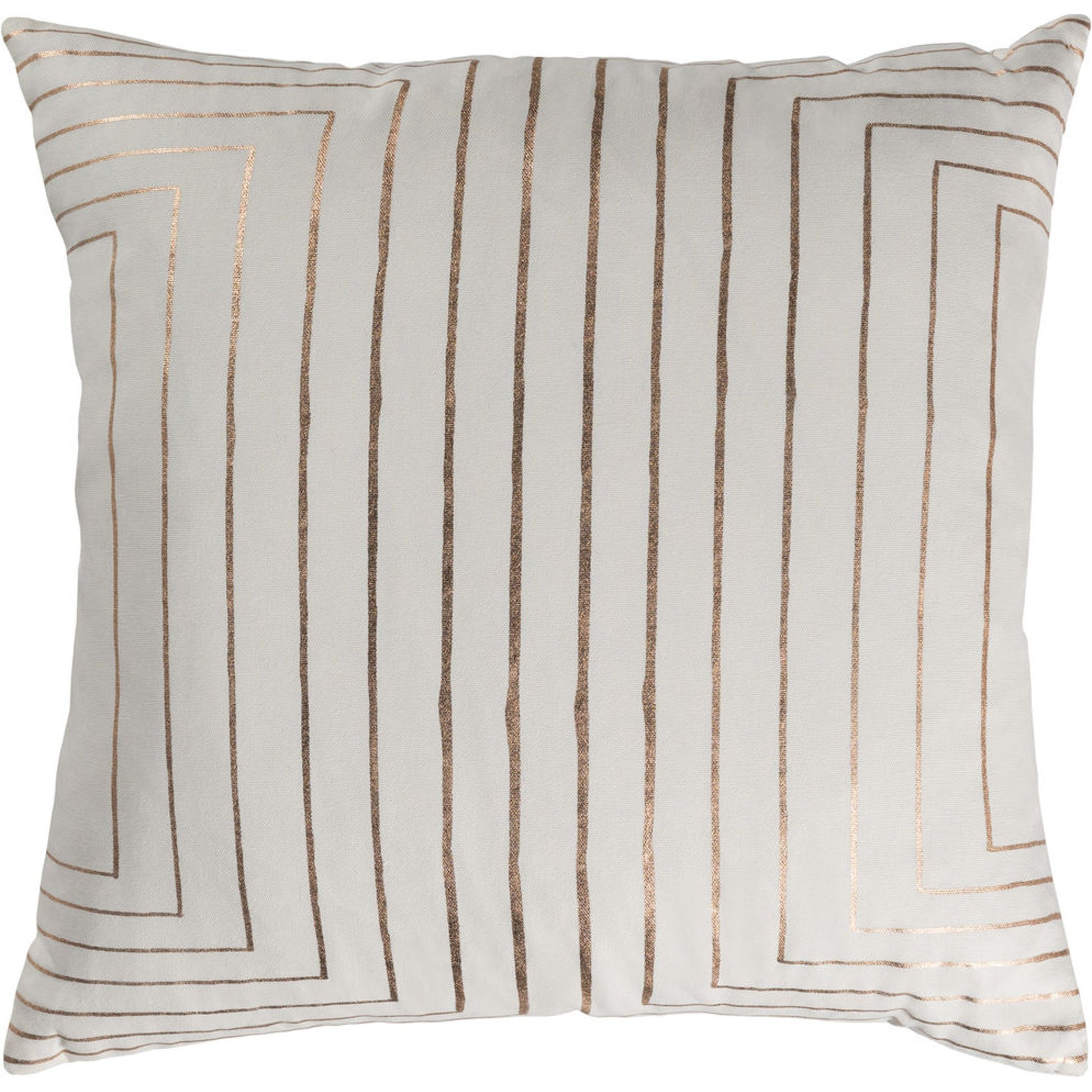 Crescent Pillow - 23760 by Surya. Made from 100% cotton in a modern style.