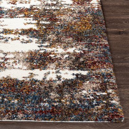Ferrous - 25264 by Surya in teal, dark blue, denim, burgandy, dusty pink, sage. Made from polyester in a unique style.