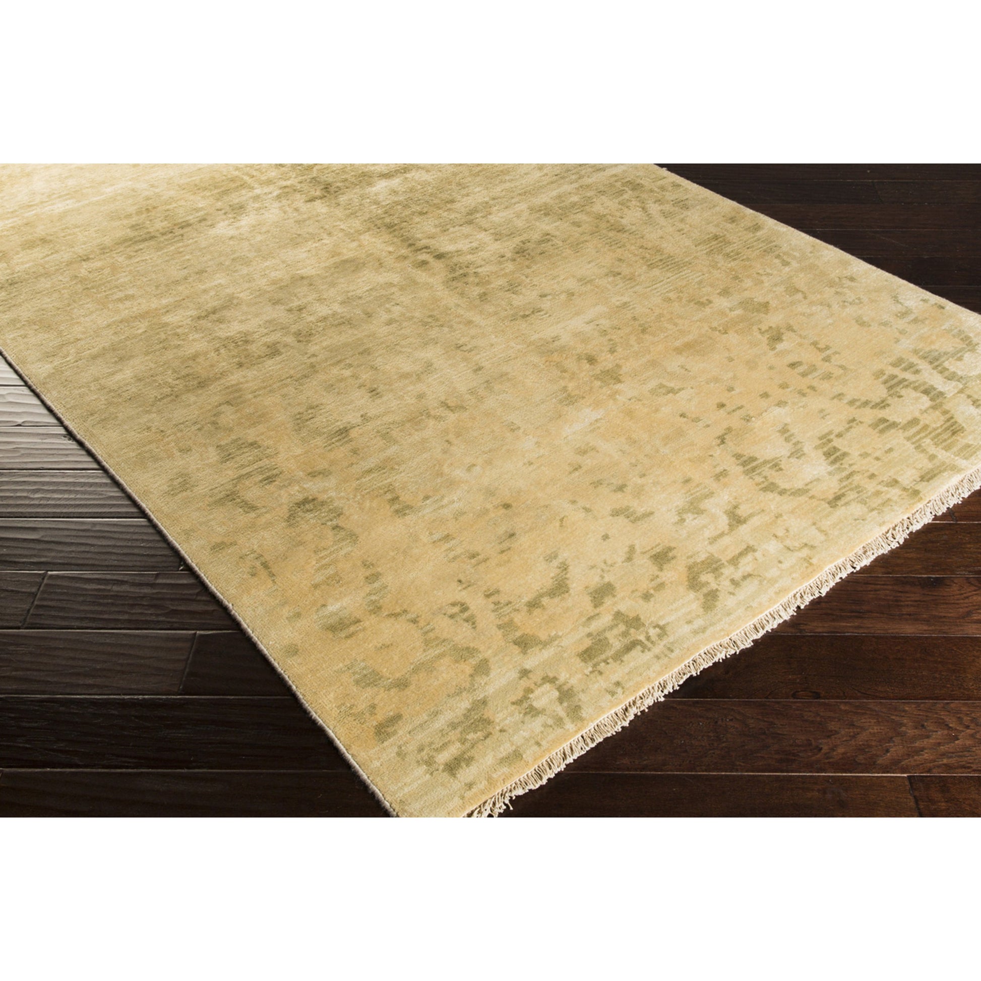 Cheshire CSH-6000 Rug by Surya in wheat, olive. Made from 100% new zealand wool in a unique style.