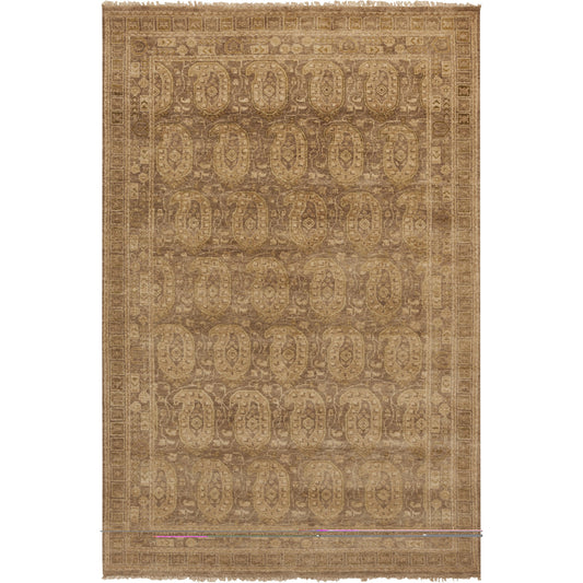Cheshire Rug - 12834 by Surya in dark brown, tan, olive. Made from 100% new zealand wool in a unique style.
