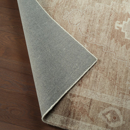 Casen CSN07 Rug by Jaipur Living in tan, beige. Made from 100% pet yarn in a unique style.