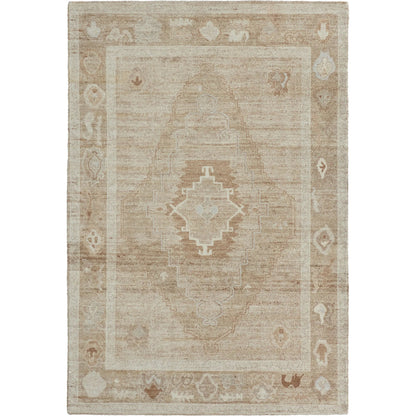 Casen CSN07 Rug by Jaipur Living in tan, beige. Made from 100% pet yarn in a unique style.