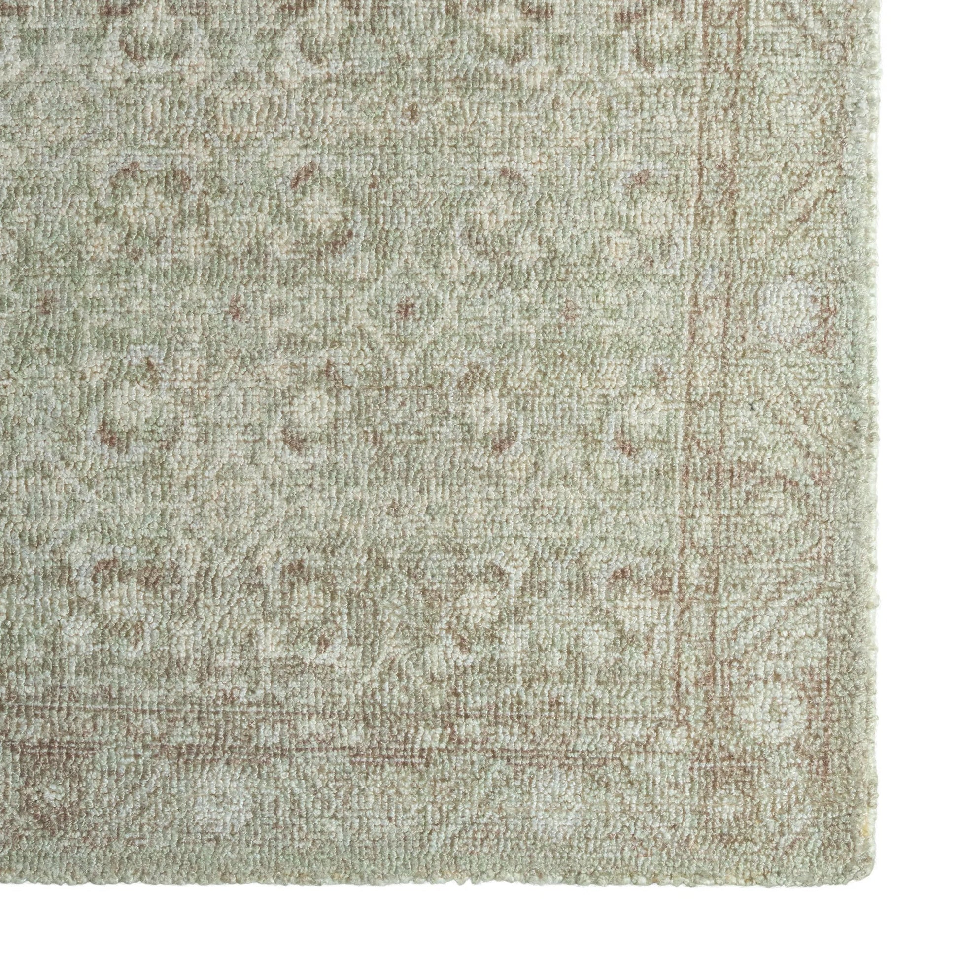 Casen CSN08 Rug by Jaipur Living in green. Made from 100% pet yarn in a unique style.