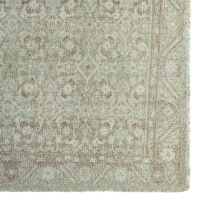 Casen CSN08 Rug by Jaipur Living in green. Made from 100% pet yarn in a unique style.