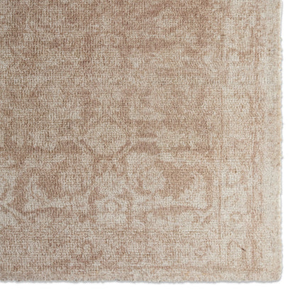 Casen CSN09 Rug by Jaipur Living in tan, beige, pink. Made from 100% pet yarn in a unique style.