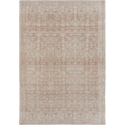 Casen CSN09 Rug by Jaipur Living in tan, beige, pink. Made from 100% pet yarn in a unique style.