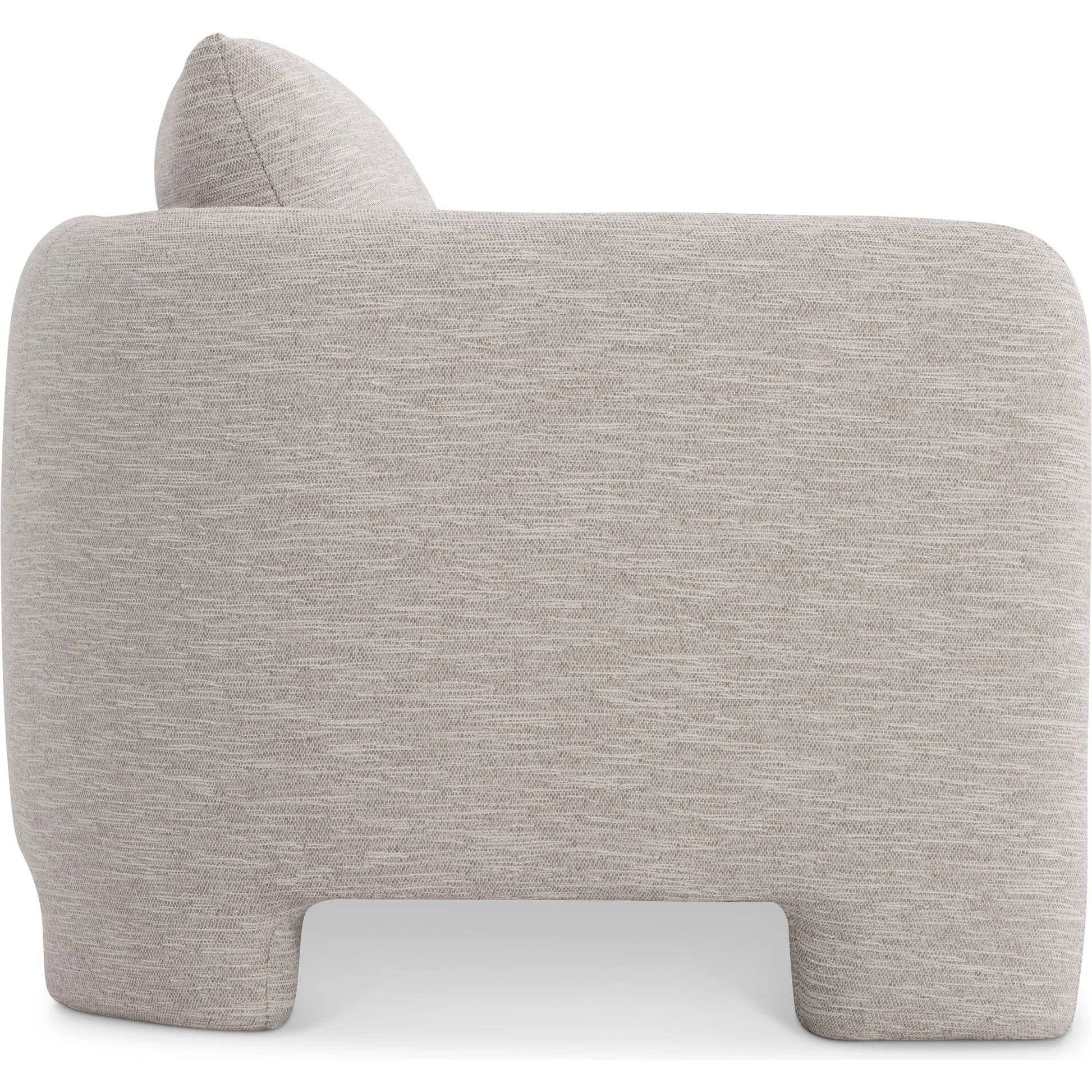 Rowan Fabric Sofa by Bernhardt in beige. Made from fabric in a unique style.