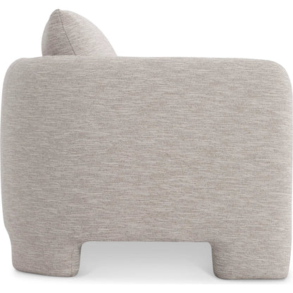 Rowan Fabric Sofa by Bernhardt in beige. Made from fabric in a unique style.