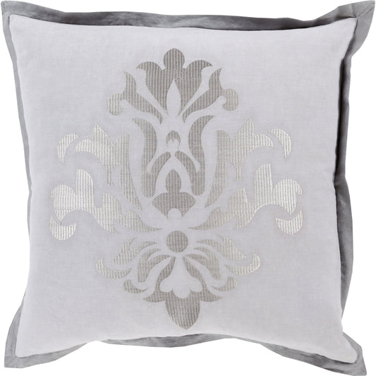 001 O-SURYA-CT001-2020D,O-SURYA-CT001-2020P,O-SURYA-CT001-2222D,O-SURYA-CT001-2222P | Additional Silo | Cosette Pillow - 25078 by Surya. Made from 100% linen in a transitional style.