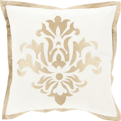 Cosette Pillow - 25078 by Surya. Made from 100% linen in a transitional style.