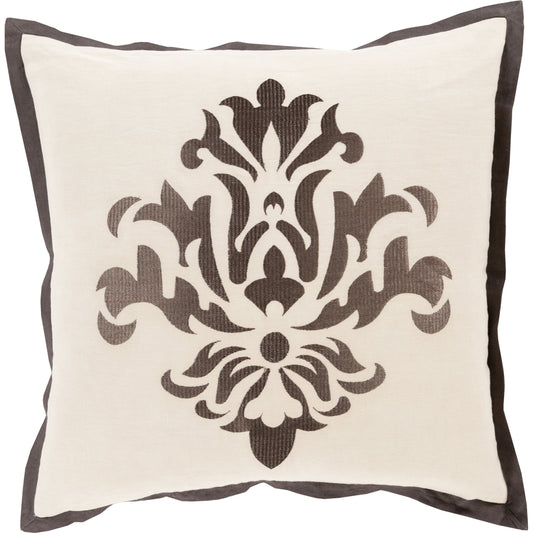 Cosette Pillow - 25078 by Surya. Made from 100% linen in a transitional style.