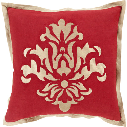 Cosette Pillow - 25078 by Surya. Made from 100% linen in a transitional style.