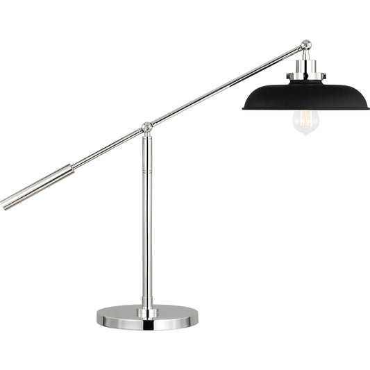 Wellfleet Wide Desk Lamp by Visual Comfort & Co.. Made from steel in a unique style.