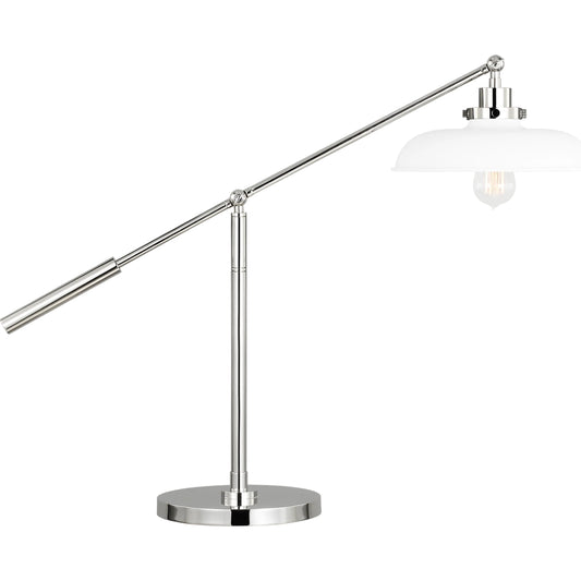 Wellfleet Wide Desk Lamp by Visual Comfort & Co.. Made from steel in a unique style.