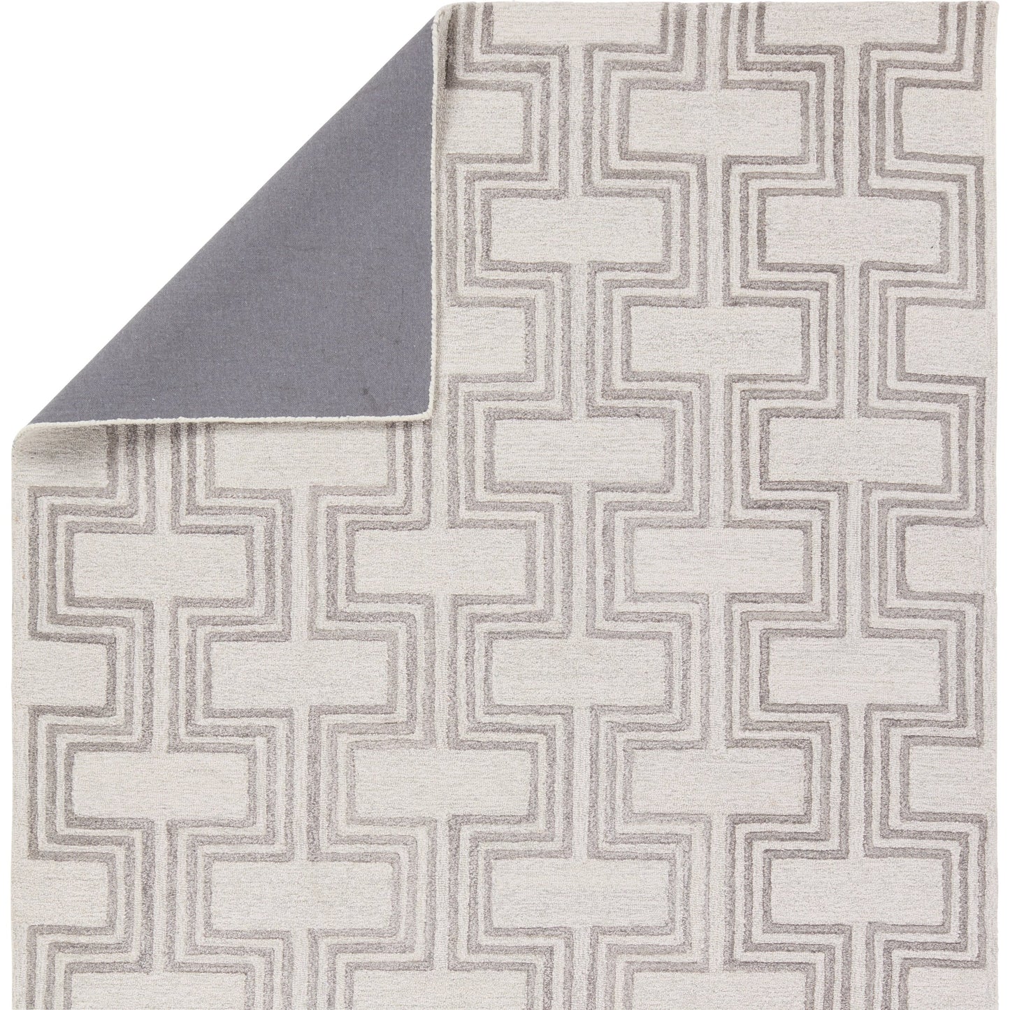 003 SI-2077505,SI-2077506,SI-2077507,SI-2077508,SI-2354311,SI-2386031 | Closeup | City CT122 Rug by Jaipur Living in gray. Made from 60% wool 40% viscose in a unique style.
