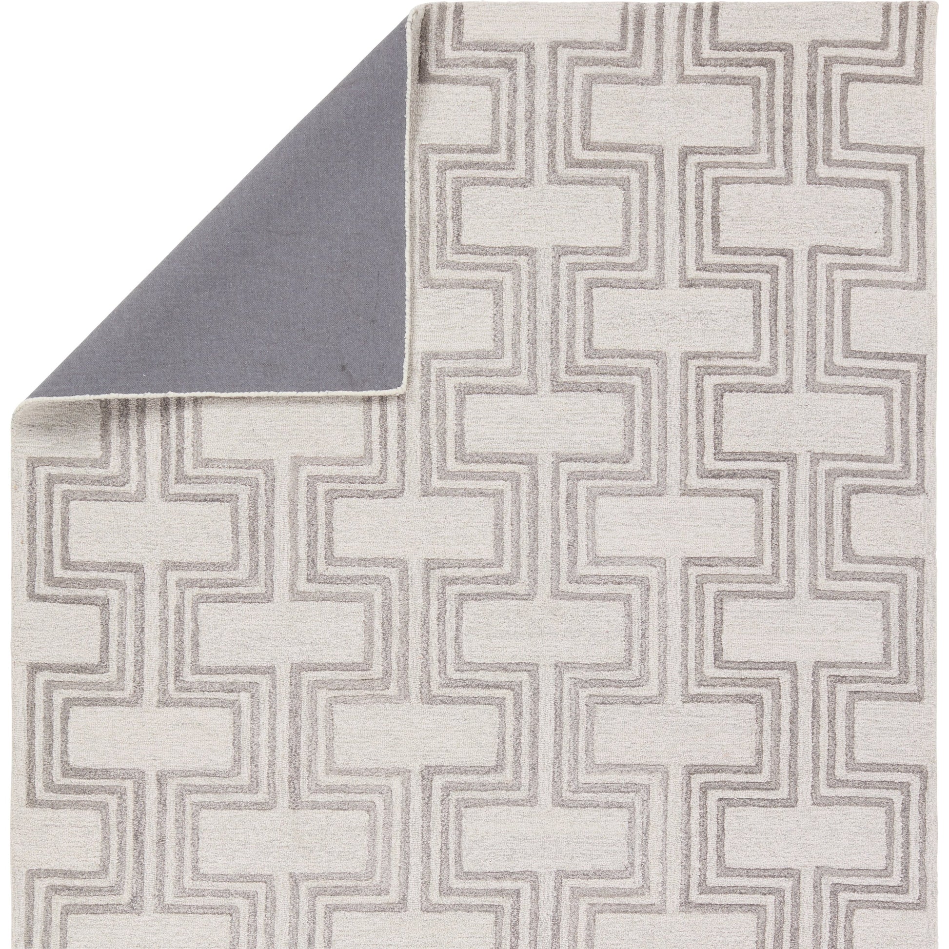 City CT122 Rug by Jaipur Living in gray. Made from 60% wool 40% viscose in a unique style.