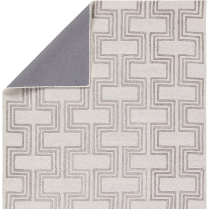 City CT122 Rug by Jaipur Living in gray. Made from 60% wool 40% viscose in a unique style.
