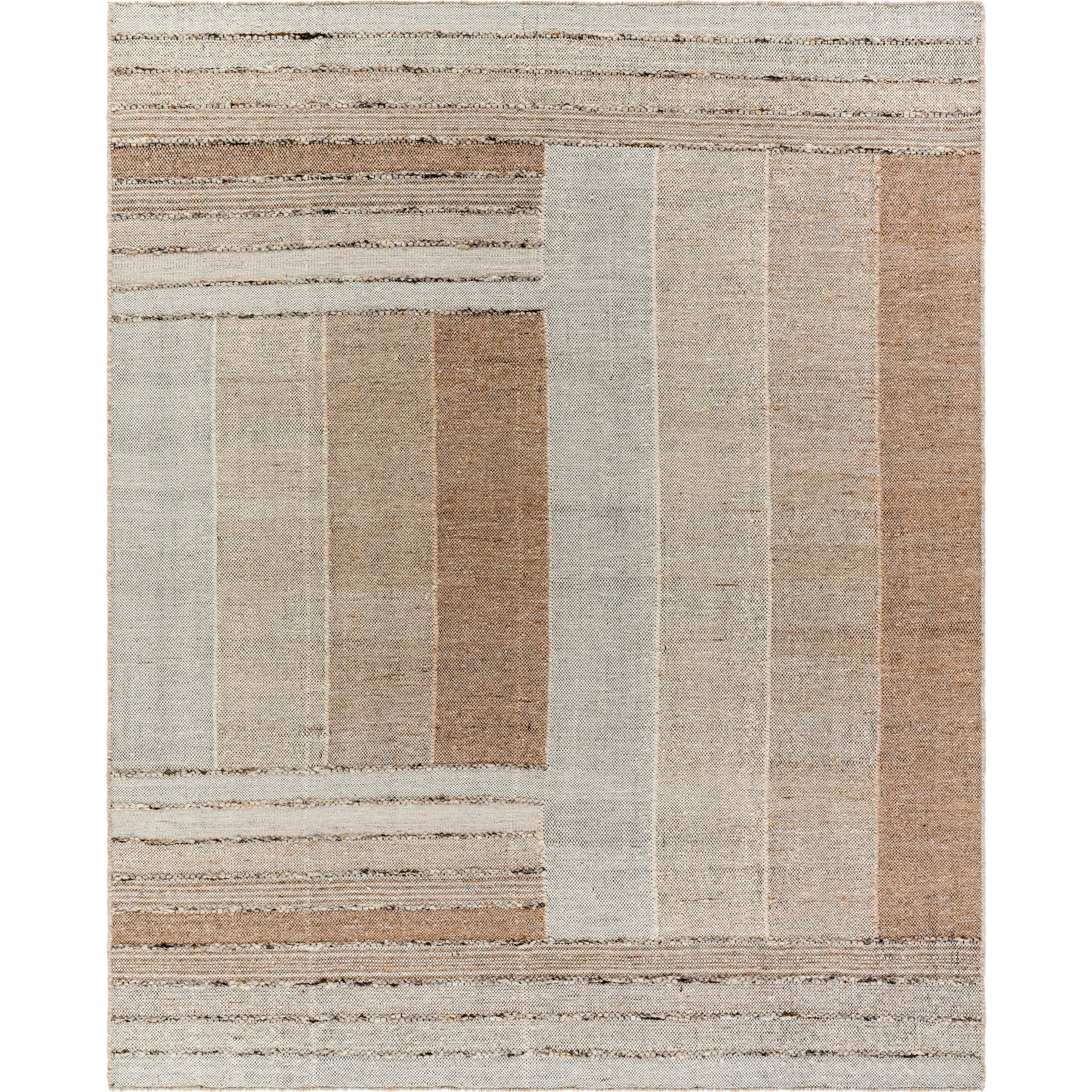 Celtic Rug - 537453 by Surya in ash, khaki, metallic - silver, sage. Made from wool in a unique style.