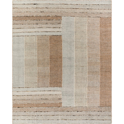 Celtic Rug - 537453 by Surya in ash, khaki, metallic - silver, sage. Made from wool in a unique style.