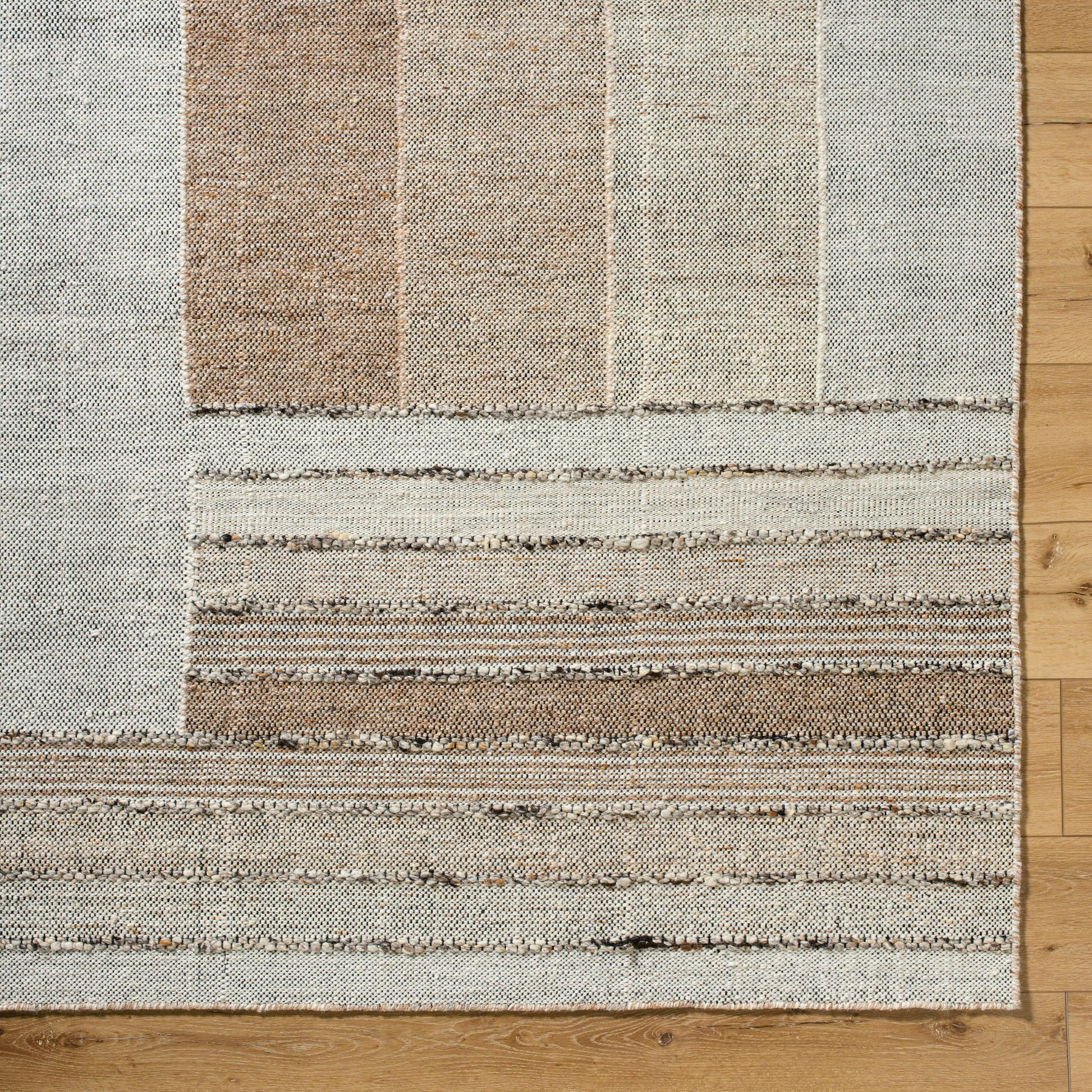 Celtic Rug - 537453 by Surya in ash, khaki, metallic - silver, sage. Made from wool in a unique style.