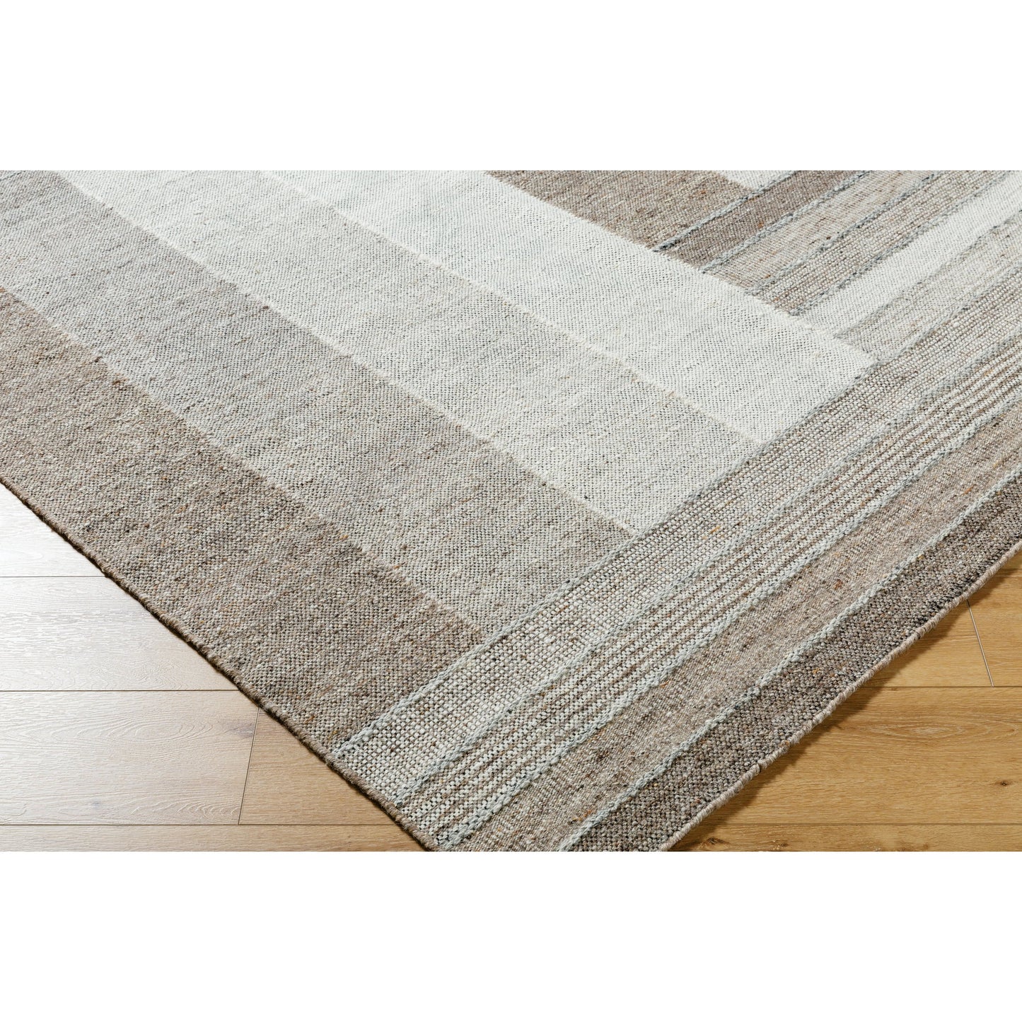 003 SI-2165691,SI-2165692,SI-2165693,SI-2165694,SI-2165695,SI-2165696 | Closeup | Celtic CTC-2301 Rug by Surya in taupe, sandstone, ash gray, driftwood, pebble. Made from wool in a unique style.