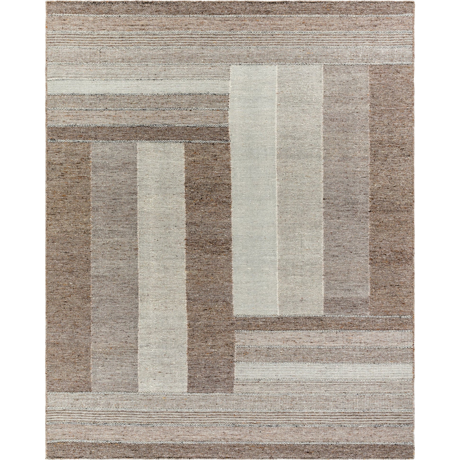 Celtic CTC-2301 Rug by Surya in taupe, sandstone, ash gray, driftwood, pebble. Made from wool in a unique style.