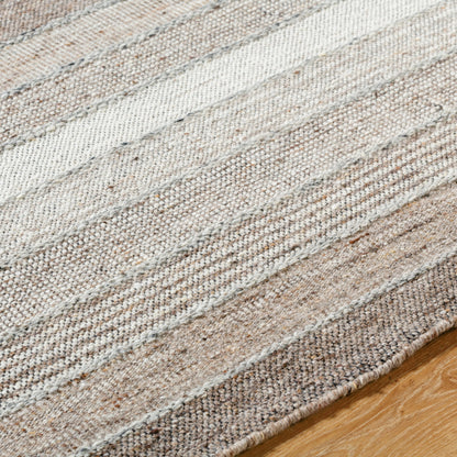 Celtic CTC-2301 Rug by Surya in taupe, sandstone, ash gray, driftwood, pebble. Made from wool in a unique style.