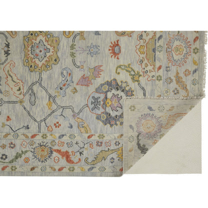 Karina Traditional Persian Rug - 6793F by Feizy in gray, yellow, red. Made from wool in a unique style.