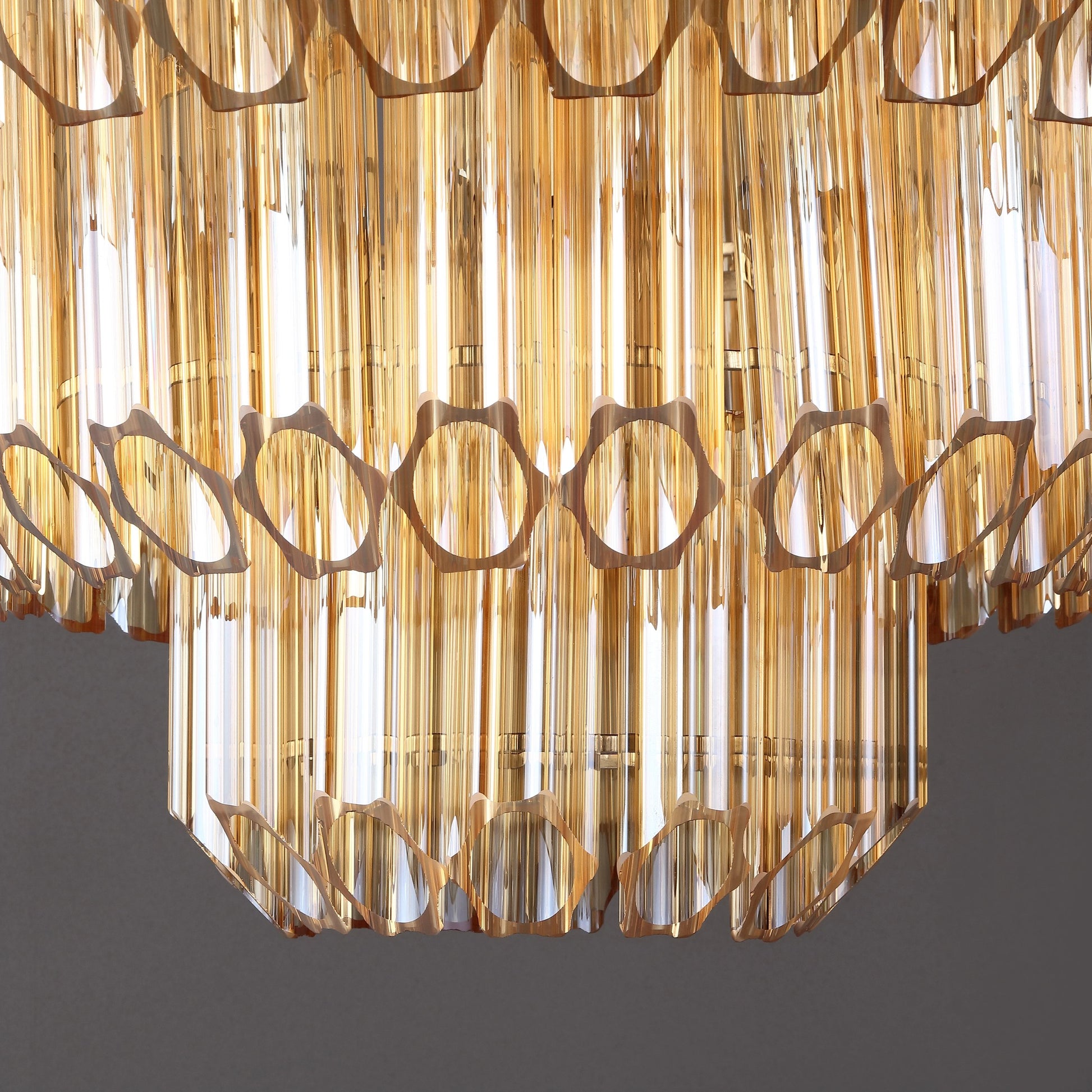 Adaline Chandelier by Safavieh in nickel. Made from iron, glass in a modern style.