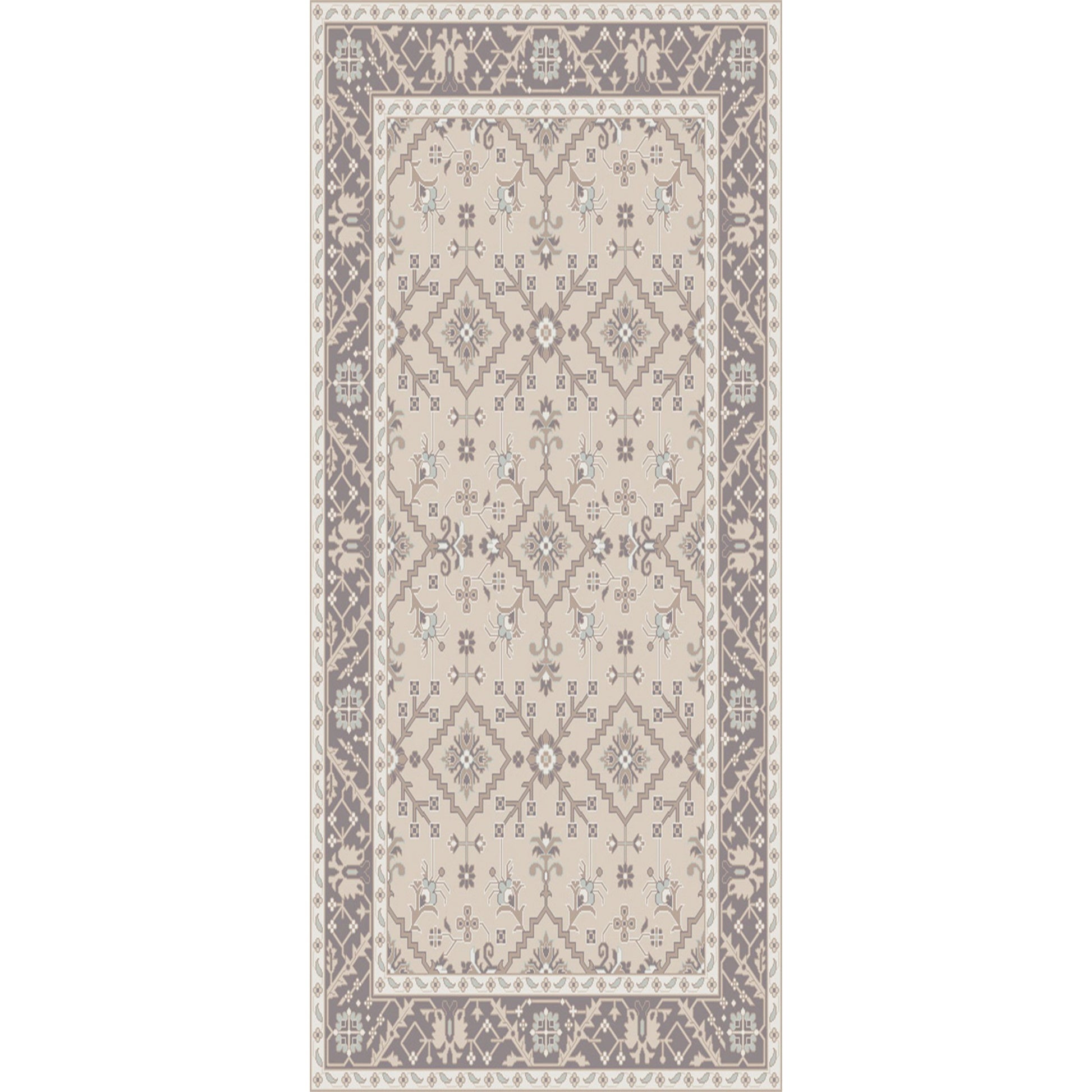 Castille Rug - 14886 by Surya in medium gray, charcoal, off-white, light brown. Made from 100% wool in a unique style.