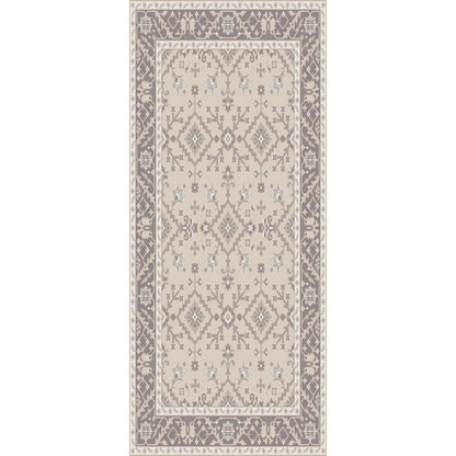 Castille Rug - 14886 by Surya in medium gray, charcoal, off-white, light brown. Made from 100% wool in a unique style.