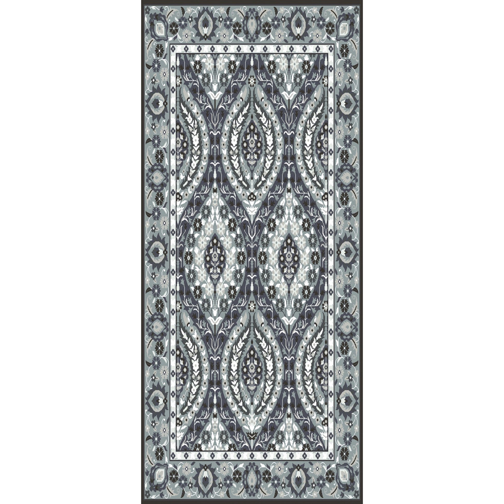 CTL-2009 Rug by Surya in slate, dark blue, ink blue, light gray. Made from 100% wool in a unique style.