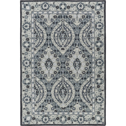 CTL-2009 Rug by Surya in slate, dark blue, ink blue, light gray. Made from 100% wool in a unique style.
