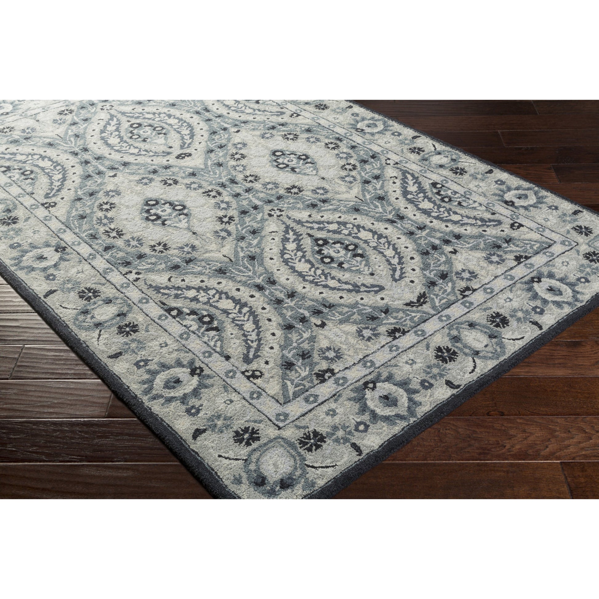 CTL-2009 Rug by Surya in slate, dark blue, ink blue, light gray. Made from 100% wool in a unique style.