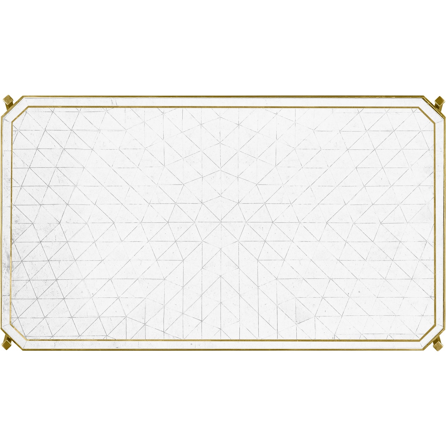 006 SR-847070 | Additional Silo | Luxe Cocktail Table by Jonathan Charles in gold and gilded iron. Made from iron in a modern style.