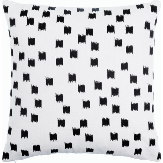 Chromatique Pillow - 516480 by Surya. Made from cotton in a modern style.
