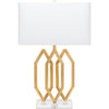 Gold, White