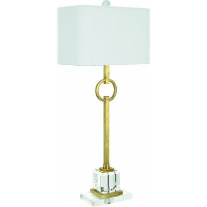 Elaina Table Lamp by Couture Lamps. Made from metal, crystal in a transitional style.