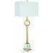 Elaina Table Lamp by Couture Lamps. Made from metal, crystal in a transitional style.