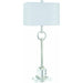 Elaina Table Lamp by Couture Lamps. Made from metal, crystal in a transitional style.
