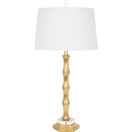 Moso Table Lamp by Couture Lamps. Made from resin, linen in a unique style.