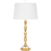 Moso Table Lamp by Couture Lamps. Made from resin, linen in a unique style.