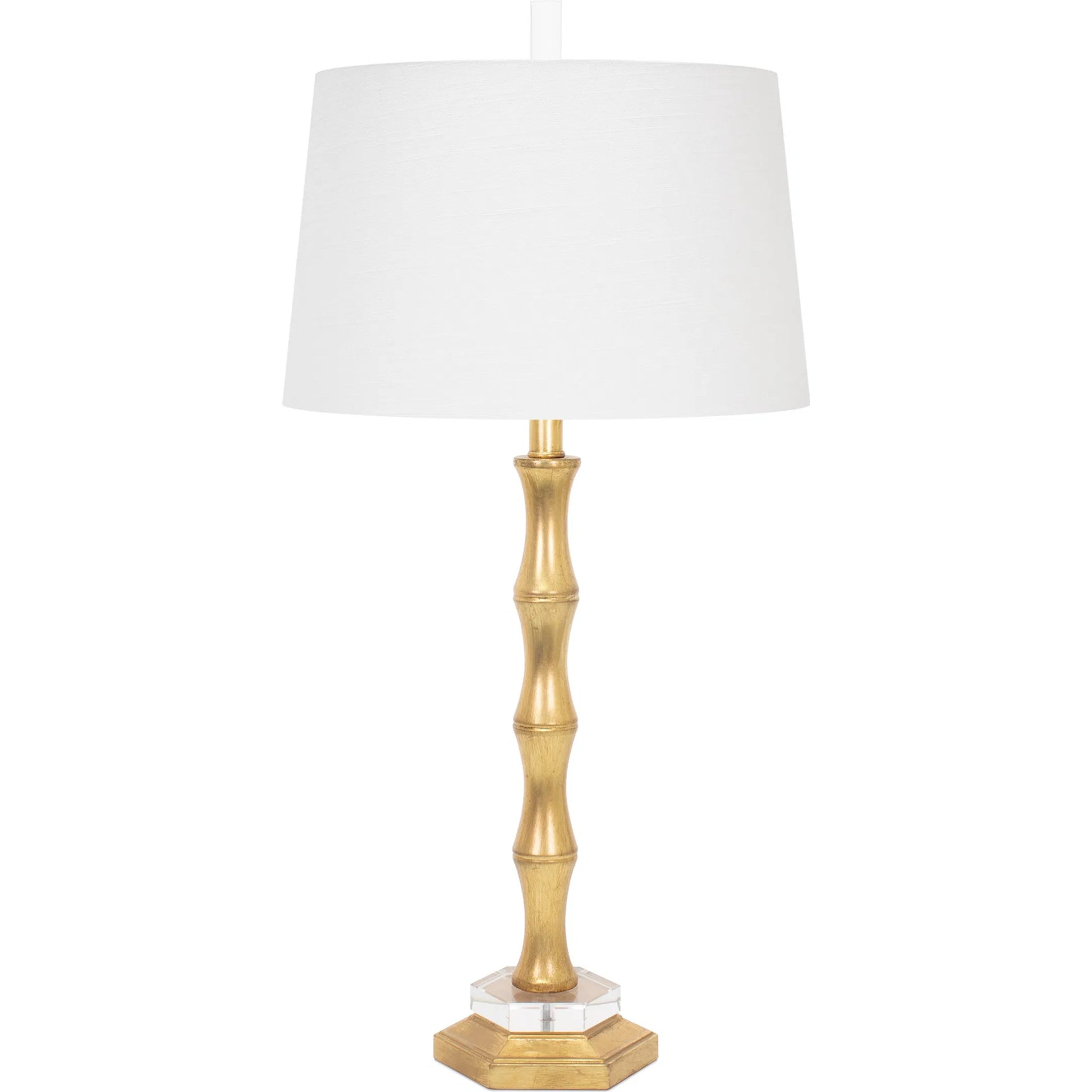 Moso Table Lamp by Couture Lamps. Made from resin, linen in a unique style.