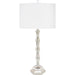 Moso Table Lamp by Couture Lamps. Made from resin, linen in a unique style.