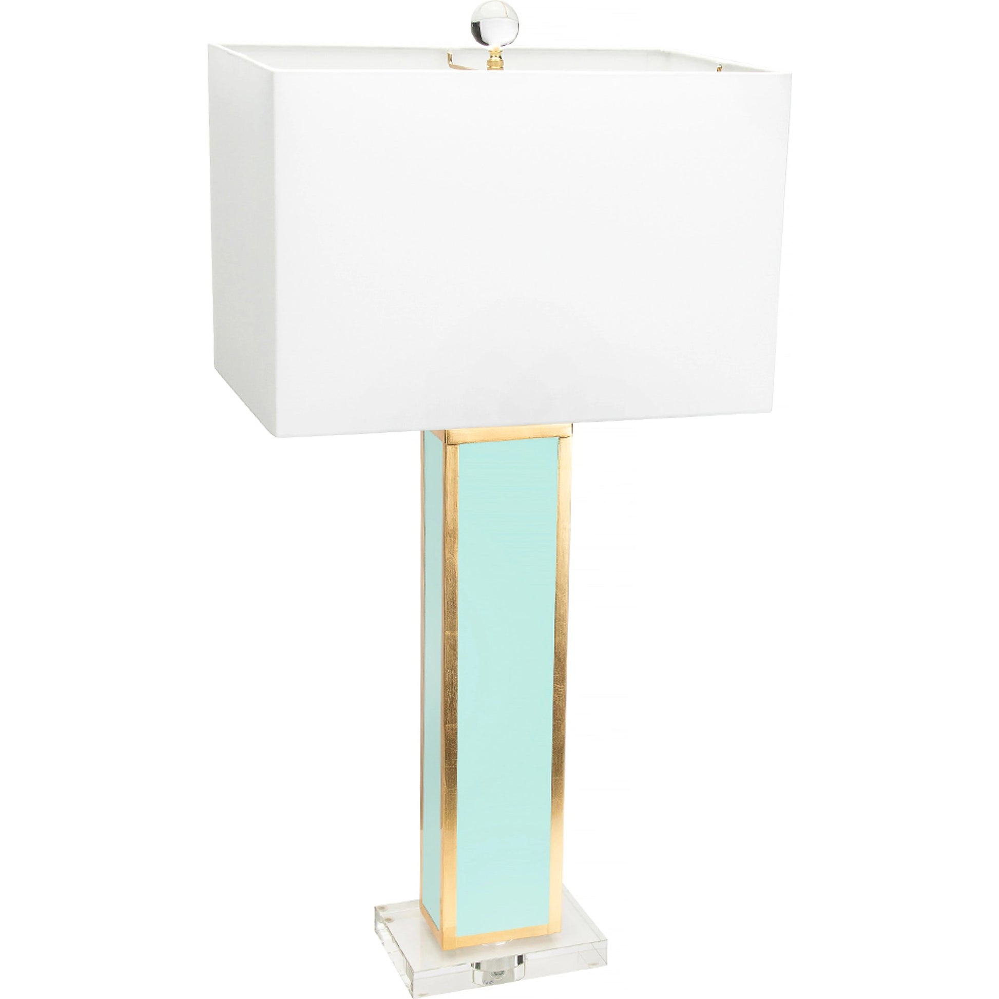 Blair Table Lamp by Couture Lamps. Made from resin, mdf, crystal in a transitional style.
