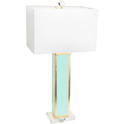 Blair Table Lamp by Couture Lamps. Made from resin, mdf, crystal in a transitional style.