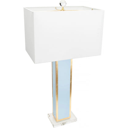 Blair Table Lamp by Couture Lamps. Made from resin, mdf, crystal in a transitional style.