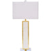 Blair Table Lamp by Couture Lamps. Made from resin, mdf, crystal in a transitional style.